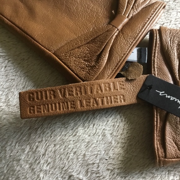 NWT Leather Gloves - Picture 3 of 5